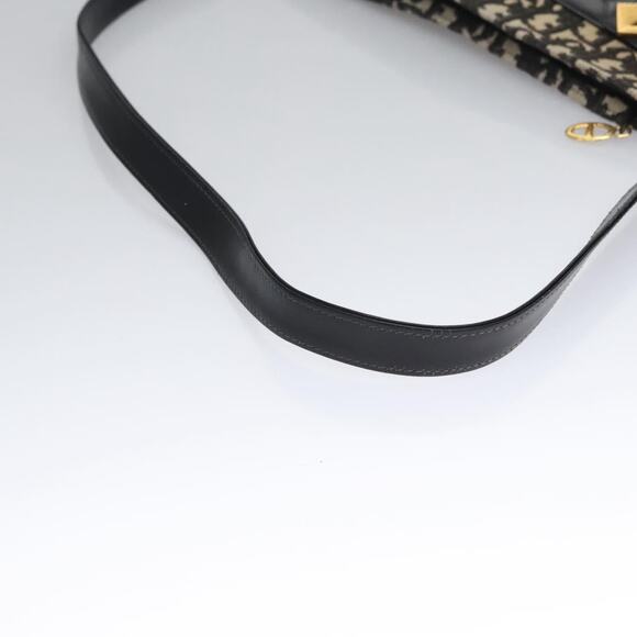 DIOR Trotter Canvas Shoulder Bag Navy - Picture 7 of 12